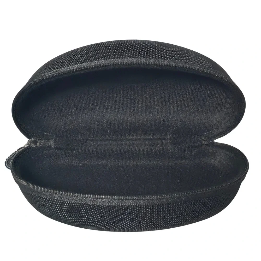 Oakley Soft Vault Sunglasses Soft Clam Shell Case Black Ballistic Nylon Zippered